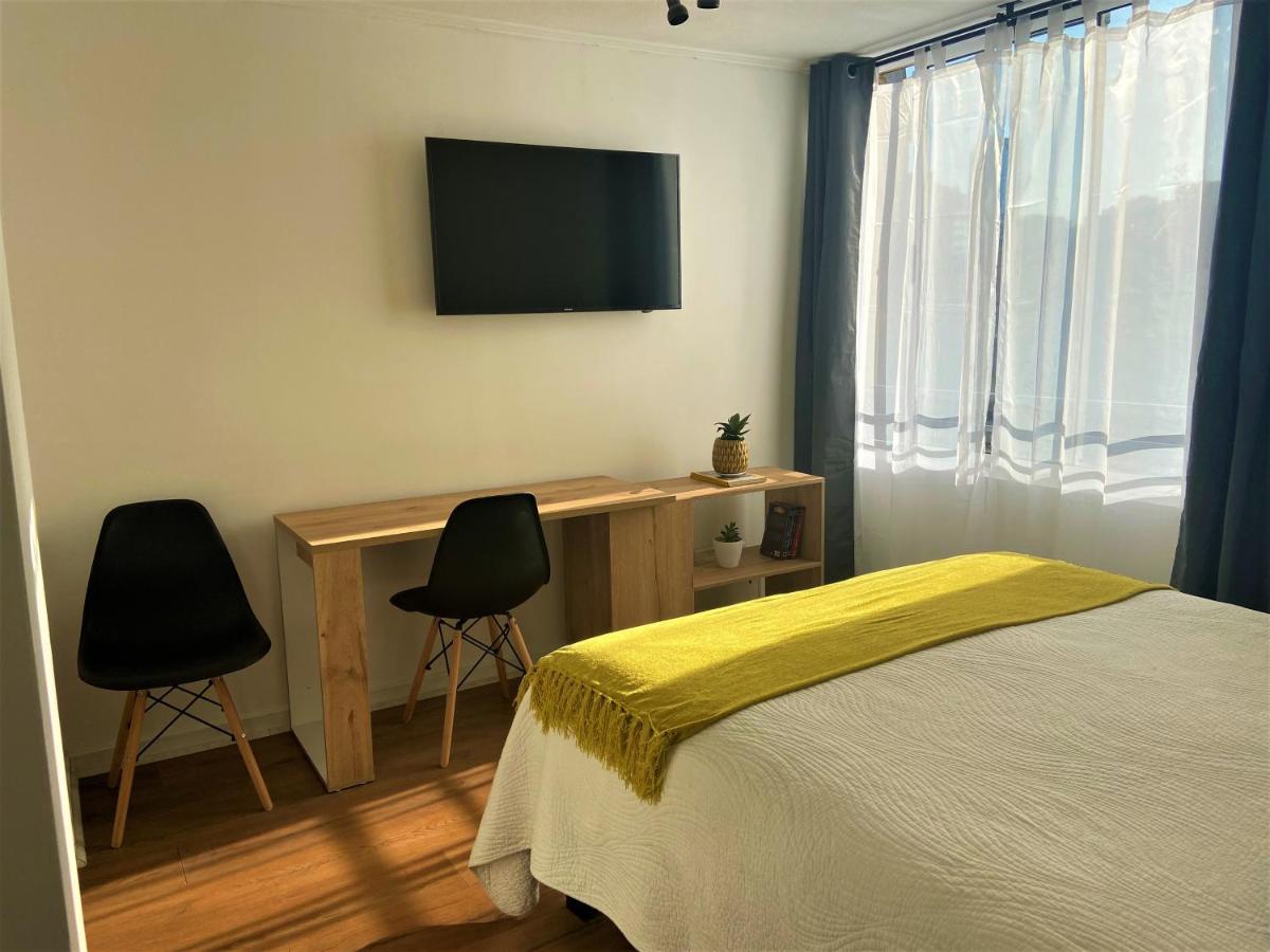 Bambu Departamentos - Santiago Centro - Desayuno Incluido Apartman Kültér fotó