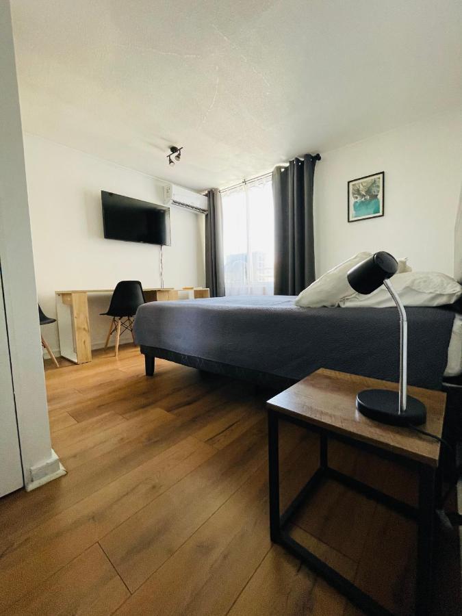 Bambu Departamentos - Santiago Centro - Desayuno Incluido Apartman Kültér fotó